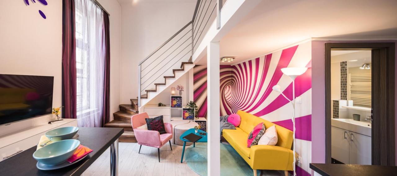Trip And Hop Lejlighed Budapest Eksteriør billede