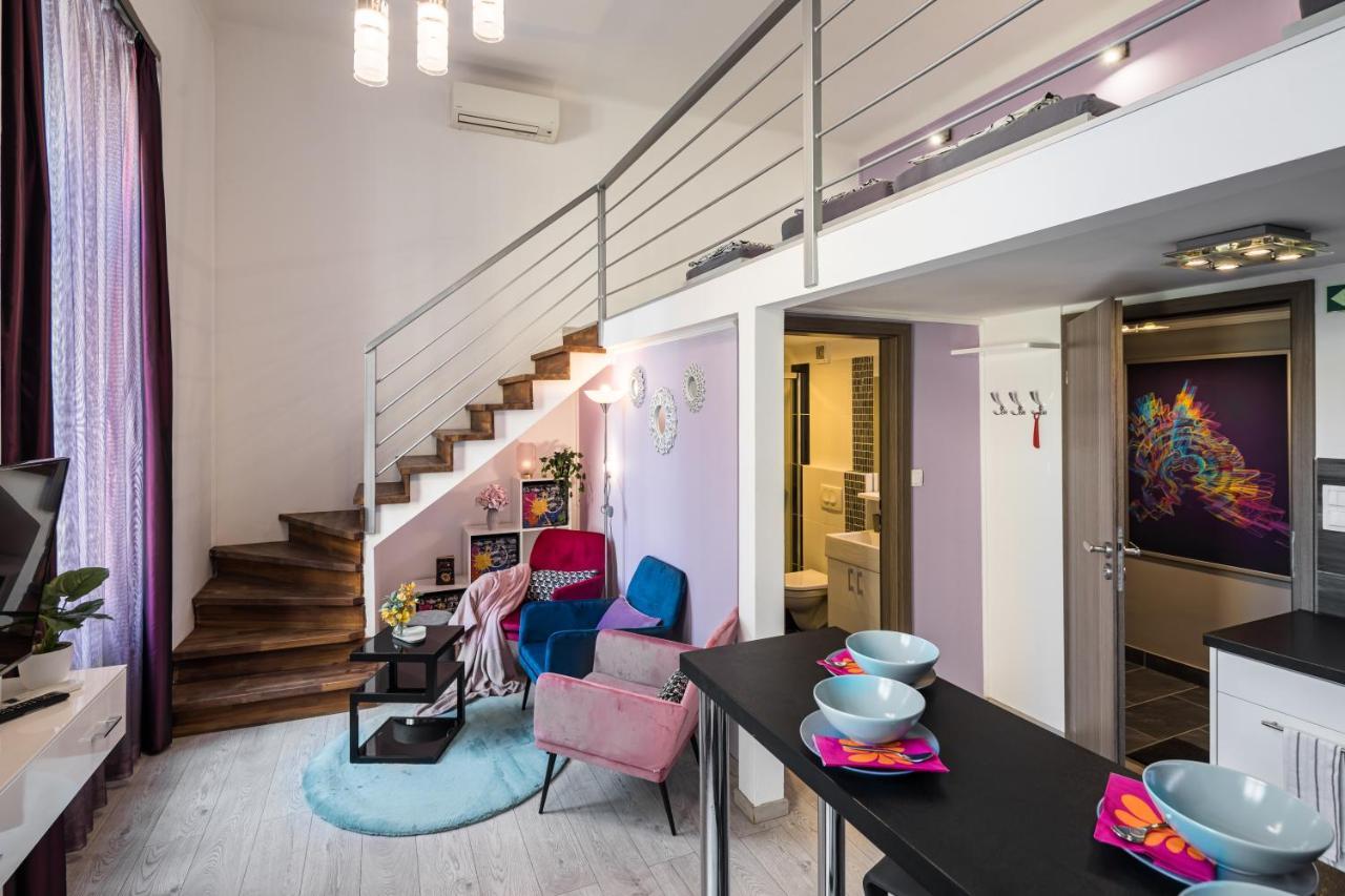 Trip And Hop Lejlighed Budapest Eksteriør billede